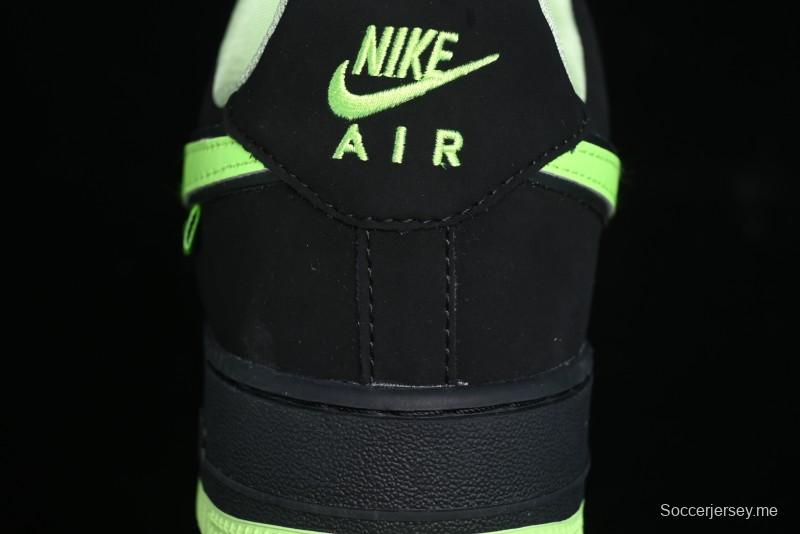 Nike Air Force 1 '07 Low Supreme Collaboration - Night Glow Low-Top Casual Sneakers - DF0188-009