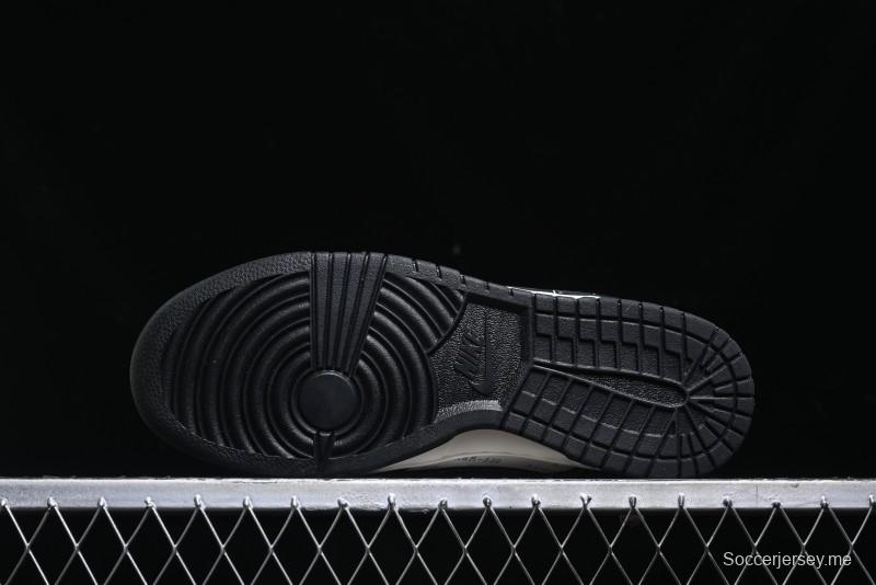 Nike SB Dunk Low Off-White Collaboration - Anniversary High-End Custom Low-Top Casual Skate Shoes - YX5066-211