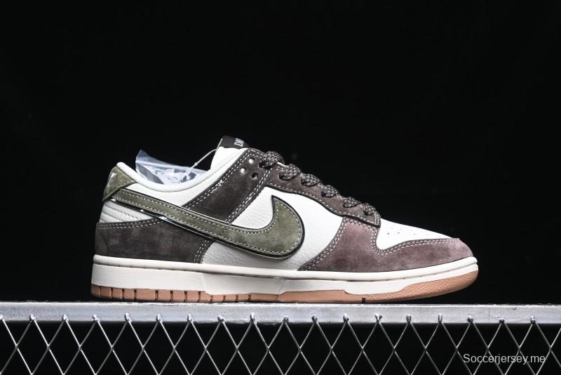 Nike SB Dunk Low Dior Collaboration - Chestnut Anniversary High-End Custom Low-Top Casual Sneakers - XS1086-007