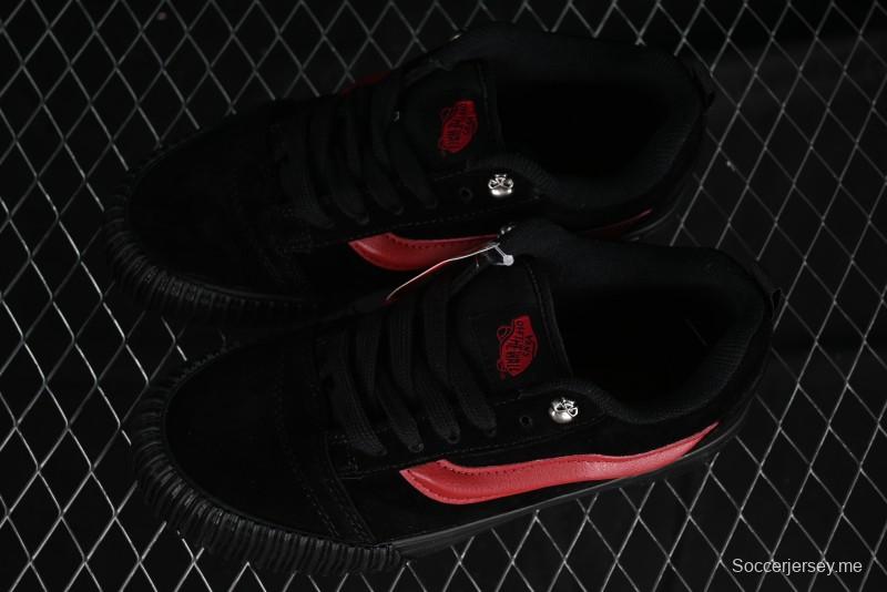 Vans Knu Skool Low Top Retro Casual Vulcanized Slip-On Shoes - VN0009QCSWE