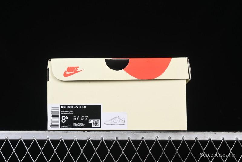 Nike SB Dunk Low Stussy Collaboration - Beige Grey Line Anniversary High-End Custom Low-Top Casual Sneakers - BB7518-007