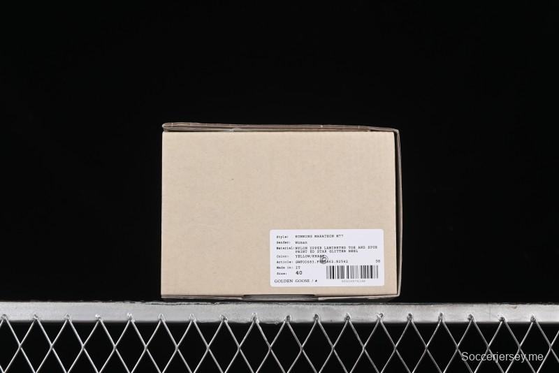 Golden Goose Marathon Golden Goose Distressed Sneakers with 3D Stabilizer and Cushioning - AJE5