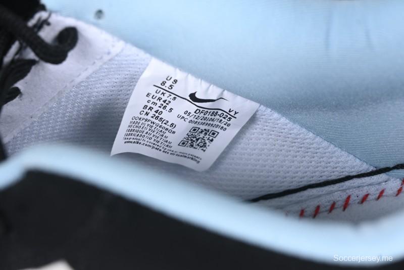 Nike Air Force 1 '07 Low Supreme Collaboration Tiffany Blue Low-Top Casual Sneakers - DF0188-025