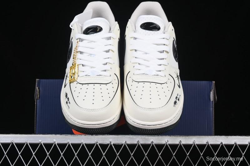 Nike Air Force 1'07 Low "Night Gun Hole" Casual Sneakers - FB1893-999