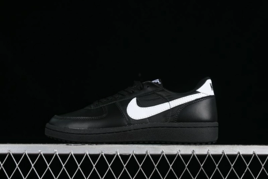 Nike Field General 82 Casual Sneakers with Classic Black and White Colorway - FQ8762-001