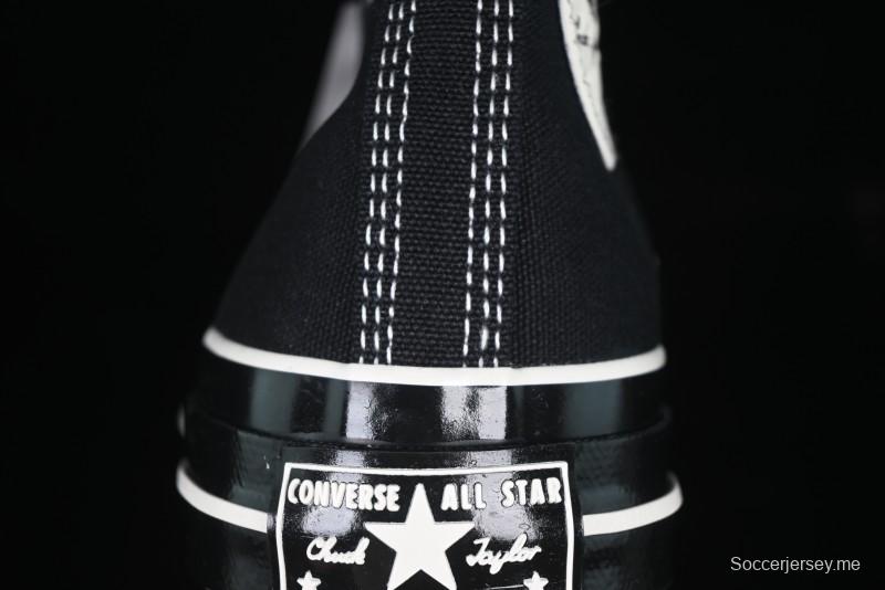 Converse Chuck 1970s High Top Canvas Sneakers with Star Stitch Design - A15743C