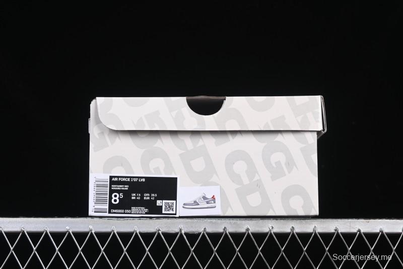 Nike Air Force 1 '07 Low The North Face x CDG Light Grey Casual Sneakers - DM6688-050