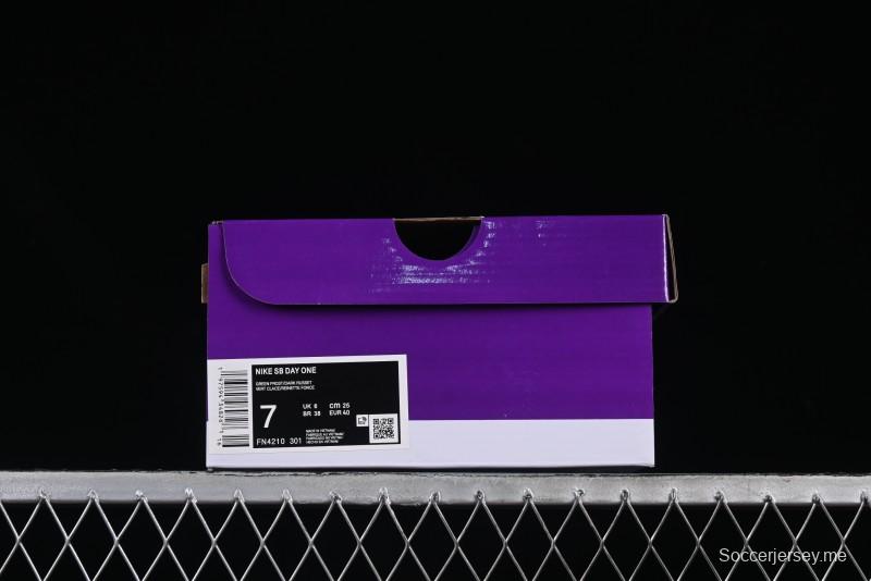 Nike SB Day One Low Top Casual Skate Shoes with Air Zoom Cushion - FN4210-301