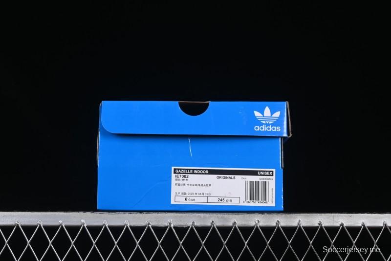 Adidas Originals Gazelle Indoor Retro Casual Slip-Resistant Wear-Resistant Low-Top Sneakers - IE7002