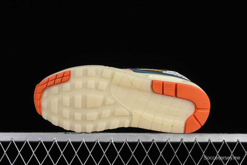 Nike Air Max 1 Retro Running Shoes with Half-Sole Air Cushion - HO2639-100