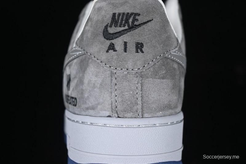 Nike Air Force 1 '07 Low UN Collaboration - Shadow Grey Pigskin Sneakers DF0188-018
