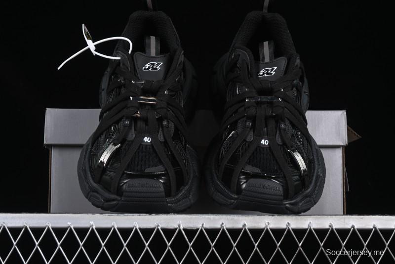 Balenciaga Phantom Sneaker 3XL Trendy Running Shoes with Transparent Heel Strap - W3XCH1000