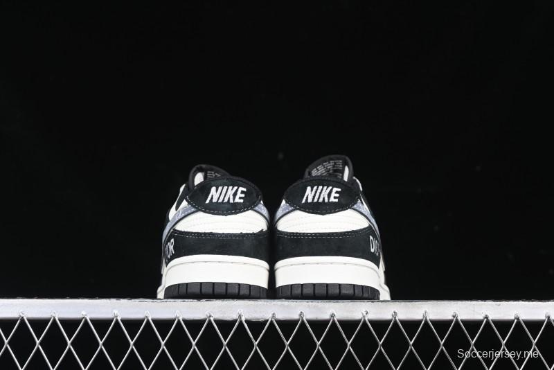 Nike SB Dunk Low Dior Collaboration Anniversary Edition Customized Low-Top Casual Sneakers - DJ2024-084