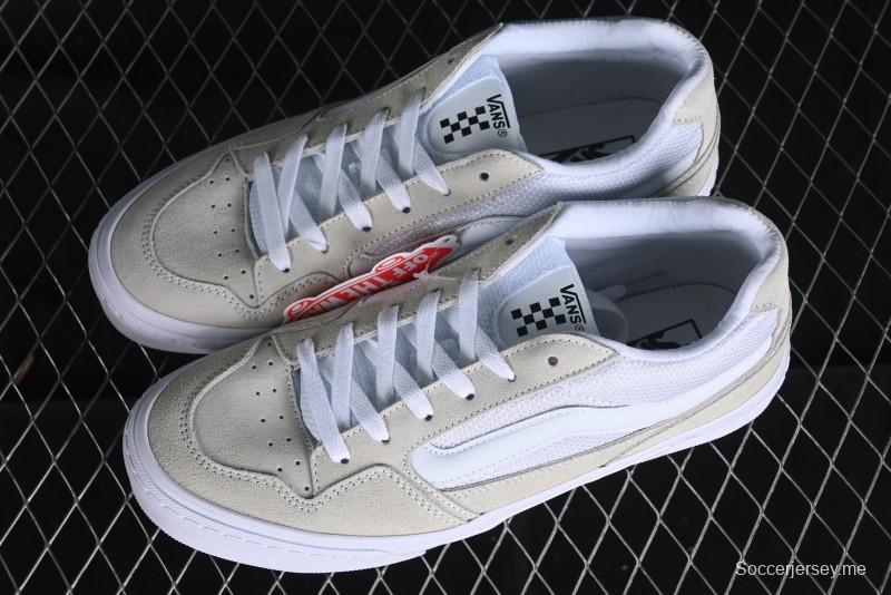 Vans Caldrone Chunky Retro Sneakers in White with Enhanced Cushioning - VN0007P9WHT