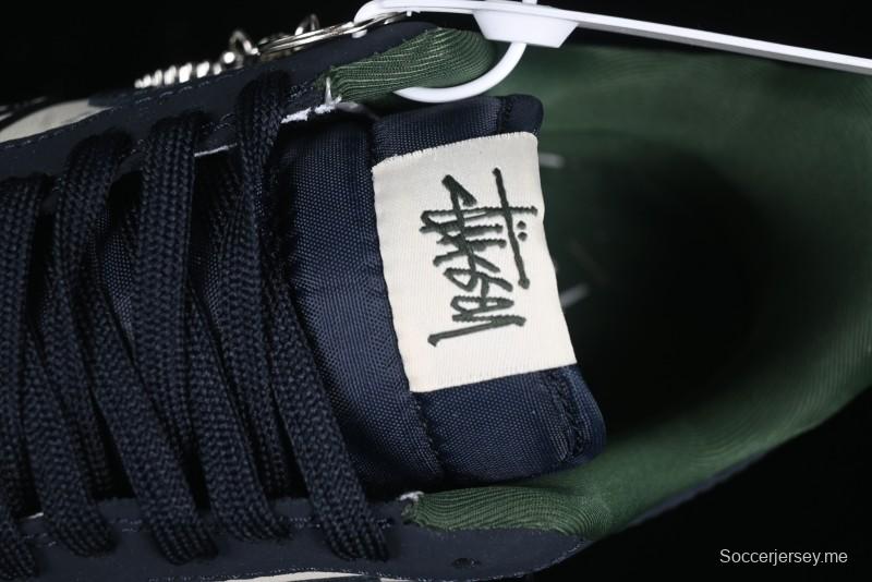 Nike Air Force 1 '07 Low Stussy Collaboration Explosive Blue Low-Top Casual Sneakers - KK1988-040