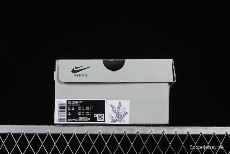 Nike Air Force 1 '07 Low Bugs Bunny Custom Casual Sneakers - BD7700-666