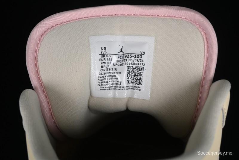 Nike Air Jordan 1 Low AJ1 Khaki Pink Low-Top Lifestyle Basketball Shoes - FQ1925-100