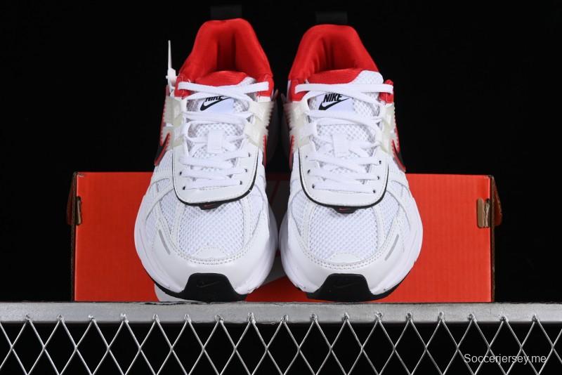 Nike Runtekk V2K Retro Low-Top Running Shoes with Cushlon Midsole and Distressed Effect - HF0120-100