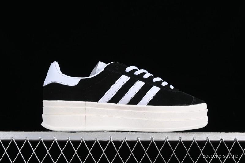 Adidas Originals Gazelle Bold HQ6912 Low-Top Sneakers with Thick Sole for Casual Wear, Non-Slip and Durable - HQ6912