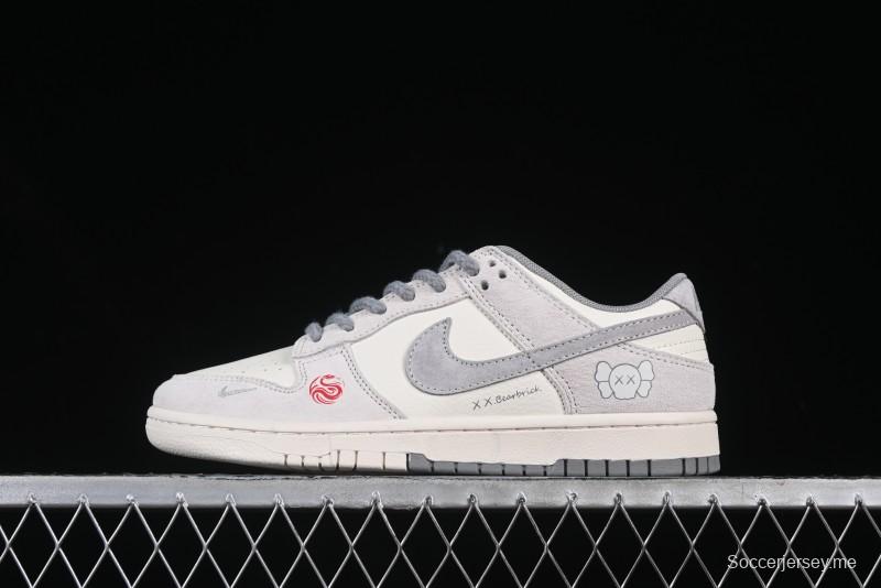 Nike SB Dunk Low KAWS Year of the Snake Collaboration Anniversary Customized Low-Top Casual Skate Shoes - YX5066-250