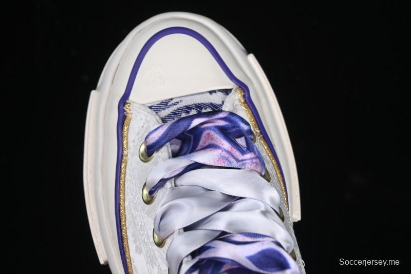 Converse Legacy Run Star Snake Year Limited Edition Platform Sneakers with Cushioned Sole - A13350C