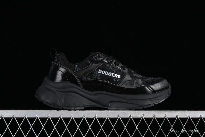 New York Yankees NY MLB Fast Ball Classic Monogram 24SS Retro Casual Running Shoes - 3ARNFSB4N07BKS