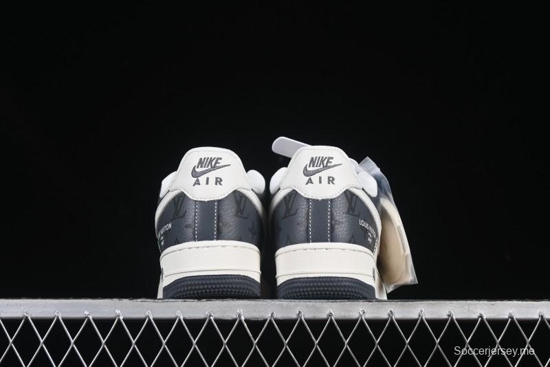 Nike Air Force 1 '07 Low LV Collaboration Beige Print Casual Sneakers - CS5288-002