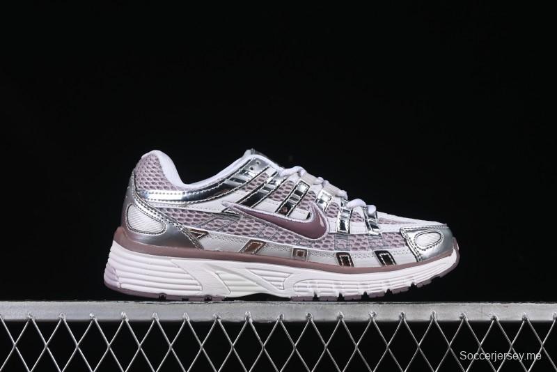 Nike P-6000 Metallic Chrome Runner - Sleek & Stylish Performance Sneakers