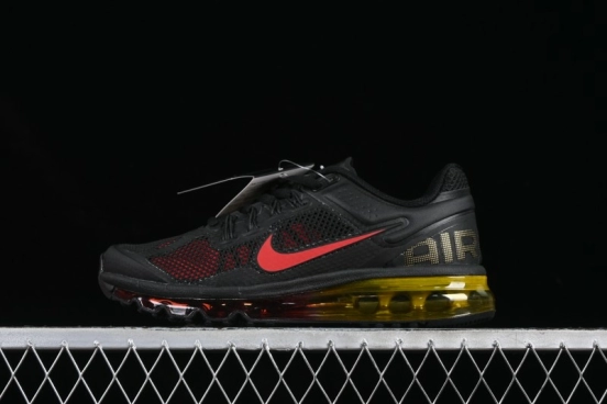 Nike Air Max 2013 Retro Breathable Mesh Running Shoes with Full-Length Max Air Cushion - HF3660-002