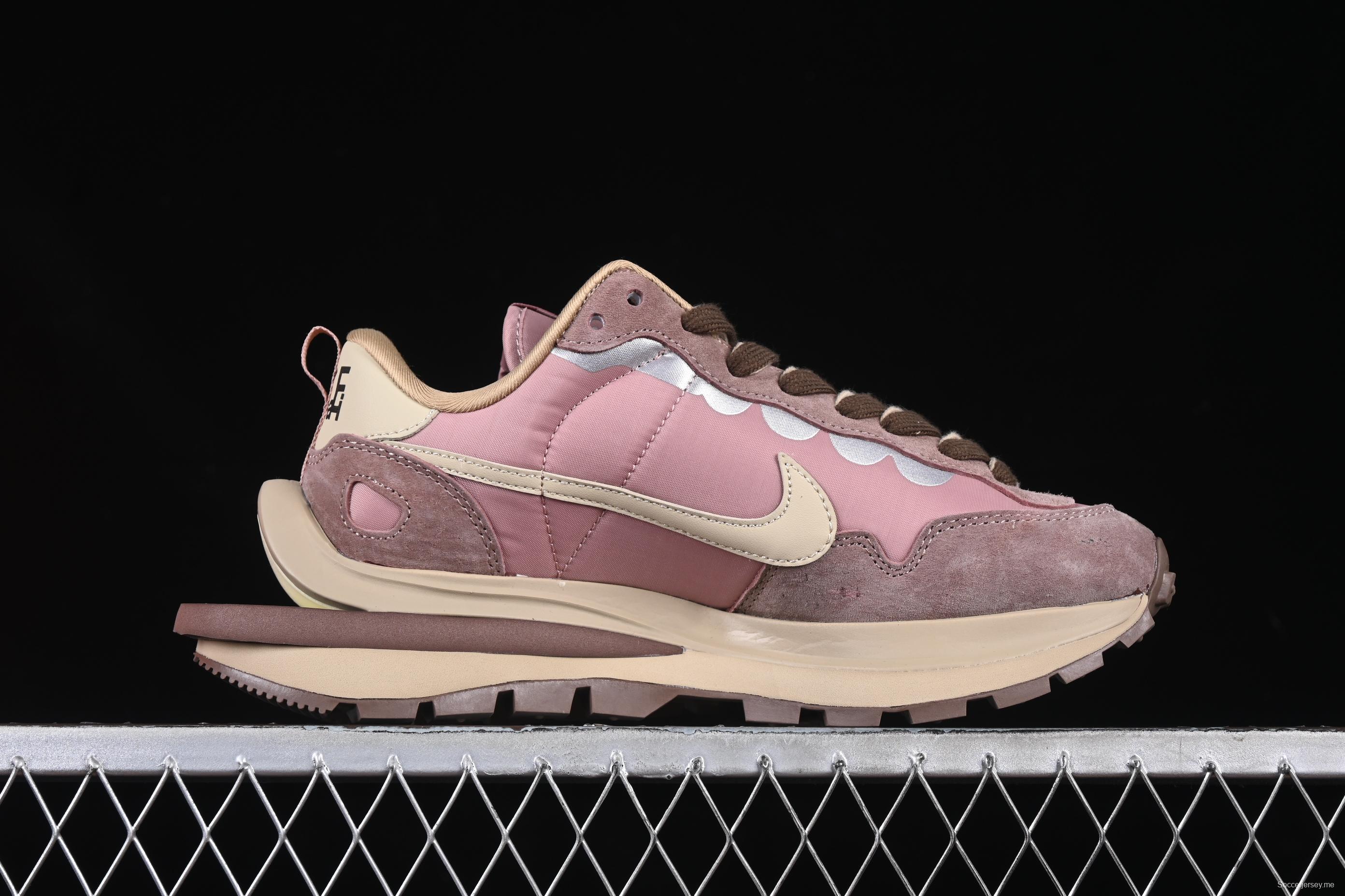Nike x Sacai VaporWaffle "Pink/Sail" Women's Sneakers