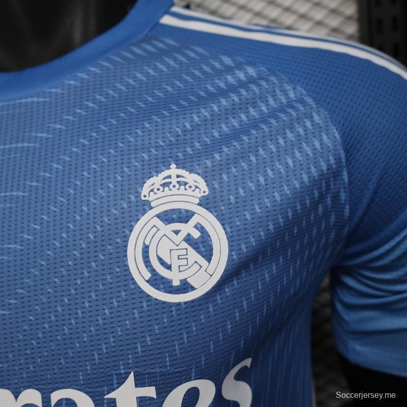 إصدار اللاعبين 25/26 قميص حارس مرمى ريال مدريد الأزرق