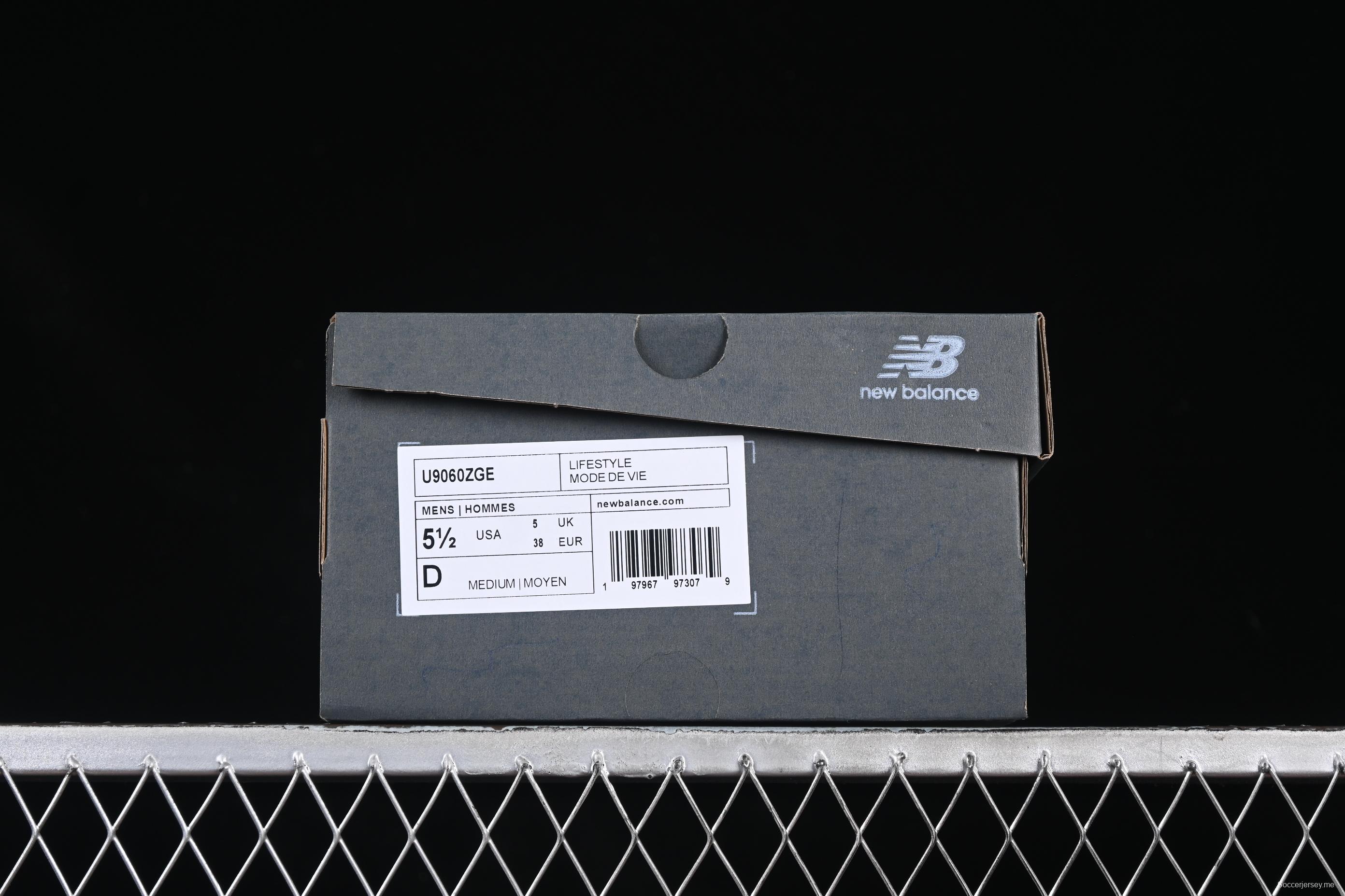 Joe Freshgoods x New Balance 9060 Retro Casual Running Sneakers with ABZORB Cushioning - U9060ZGE