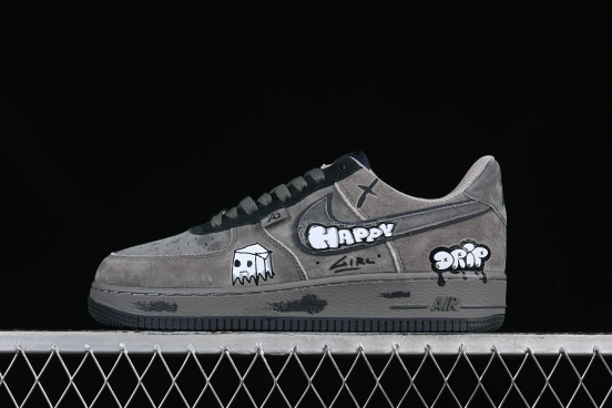 Nike Air Force 1'07 Low "Box Ghost" Comic Series Casual Sneakers - CD1221-806