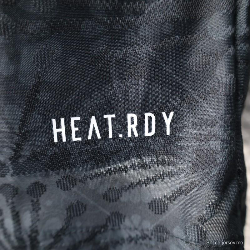 إصدار اللاعب 2025 المكسيك 2025 قميص أسود بتصميم مزين بالزهور