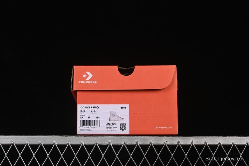 Converse Chuck 1970s Moon Embroidery High-Top Casual Sneakers - A15749C