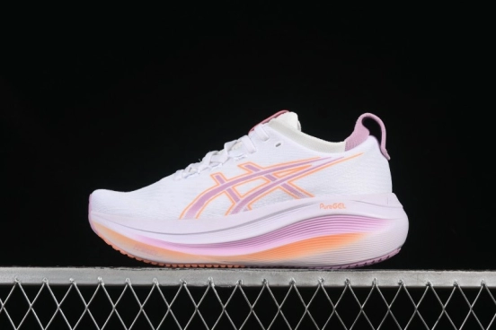 Asics Gel-Nimbus 27 Retro Breathable Casual Shoes Cushioned Men's Durable Running Shoes - 1012B753-101