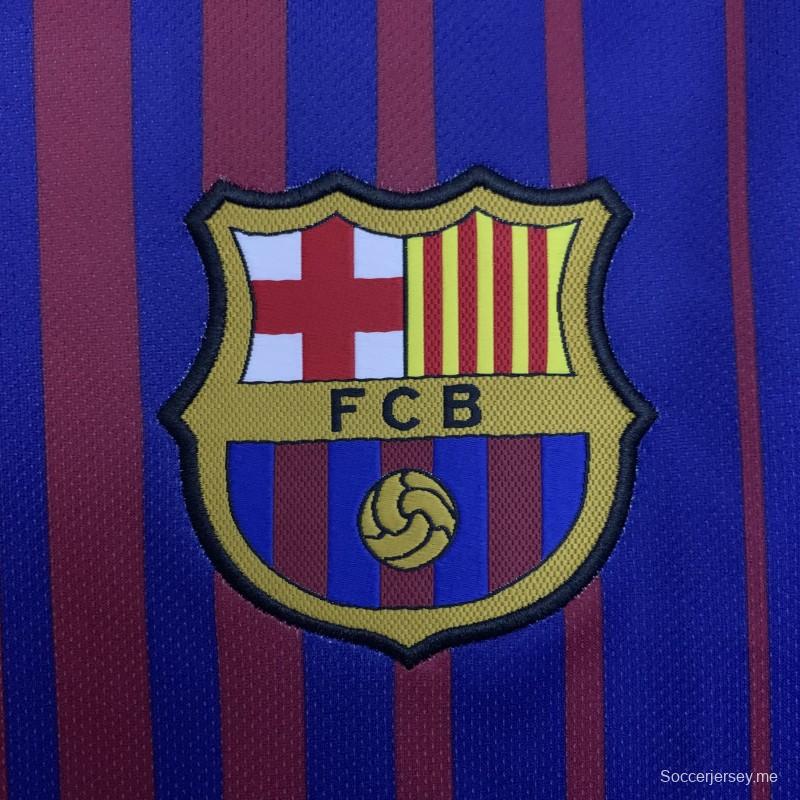 القميص الأساسي لبرشلونة 17/18 ريترو برشلونة