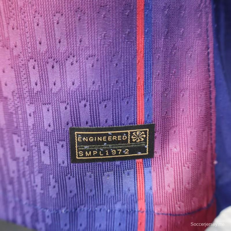 نسخة اللاعب 25/26 قميص برشلونة الأساسي 25/26