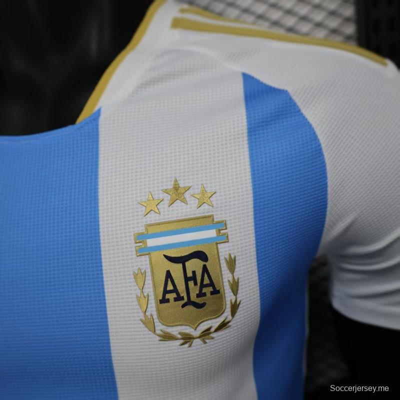 إصدار اللاعب 2025 قميص منتخب الأرجنتين 2025