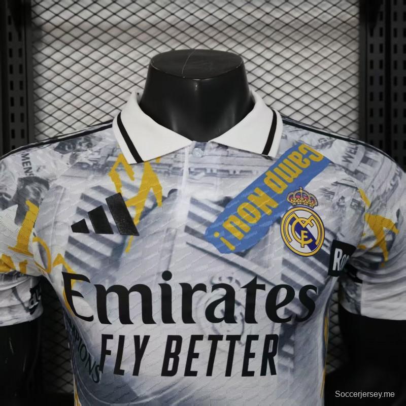 Player Version 25/26 Real Madrid Special Edition Commemorative Legendary Jersey