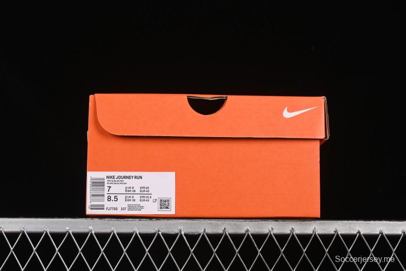 حذاء الجري جورني ران 2024 من نايك للجري المنخفض الكاجوال بتصميم مضاد للانزلاق ومقاوم للاهتراء - FJ7765-107