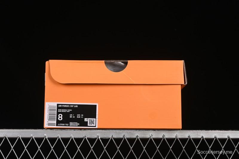 حذاء نايك اير فورس 1 '07 المنخفض من نايك اير فورس 1 '07 LV Collaboration Summer Blue Sneakers كاجوال أزرق - JJ2508-702