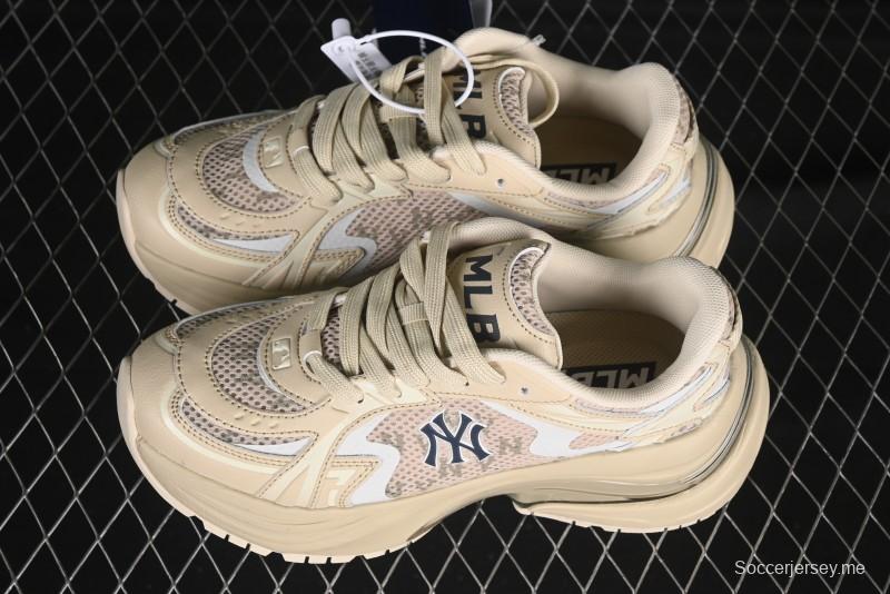 حذاء جري كاجوال ذو نعل سميك بنعل سميك بنمط منحني مكتنزة من نيويورك يانكيز MLB - 3ARNSPL5N50SAS