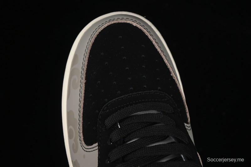 حذاء نايك اير فورس 1'07 منخفض من نايك اير فورس 1'07 كروم هارتس تعاون قلوب أسود أخضر سووش سنيكرز كاجوال - KK1988-074