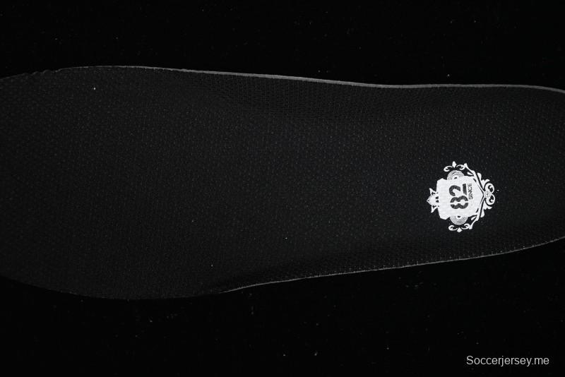 حذاء نايك اير فورس 1 '07 المنخفض الكاجوال من نايك باللونين الأسود والأبيض مع تفاصيل حبل القنب - ZH0316-073