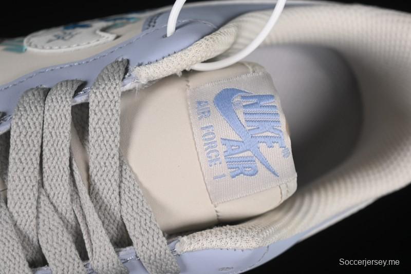 حذاء نايك اير فورس 1'07 منخفض "بلو ستار لوف" 520 سلسلة نايك اير فورس 1'07 إصدار محدود كاجوال - DB3301-991