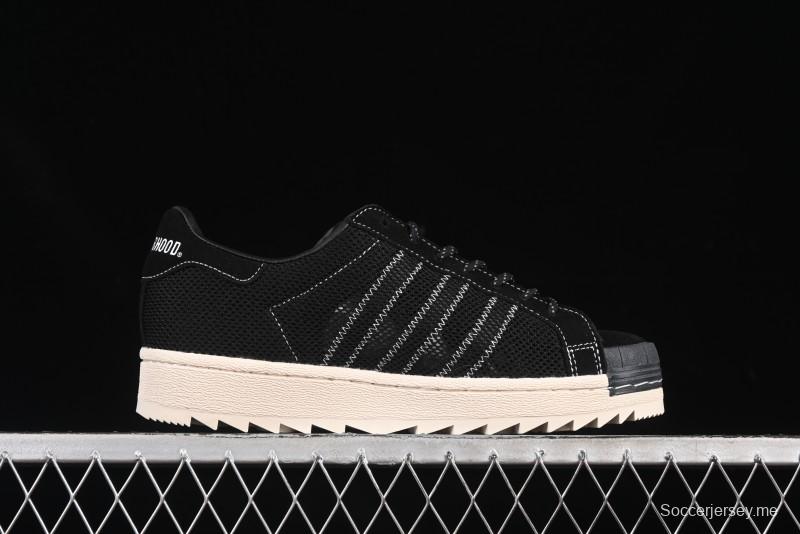 أديداس كلوت سوبرستار كلوت سوبرستار IE8879 حذاء رياضي كاجوال بتصميم مسنن - IE8879