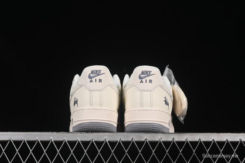 حذاء نايك اير فورس 1 '07 منخفض من نايك ستاسي كولابوريشن بيج ميني سووش سنيكرز كاجوال - HH7518-064