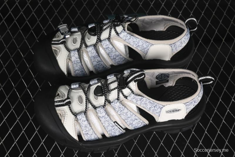 صندل كين نيوبورت الصيفي العصري المنسوج المائي المنسوج والمطاطي للمشي والأنشطة الخارجية - 1022258 زدرا