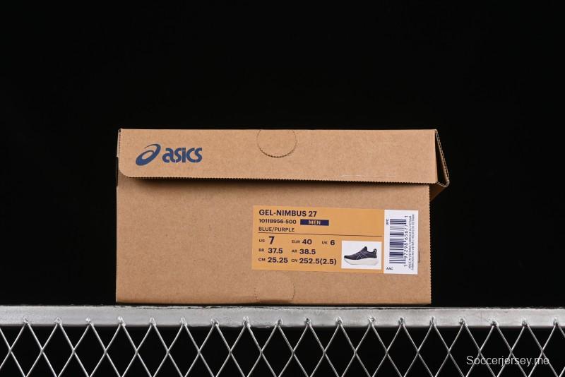 حذاء جل-نيمبوس 27 من اسيكس جل-نيمبوس 27 ريترو للرجال مع توسيد للرجال - 1011B956-500